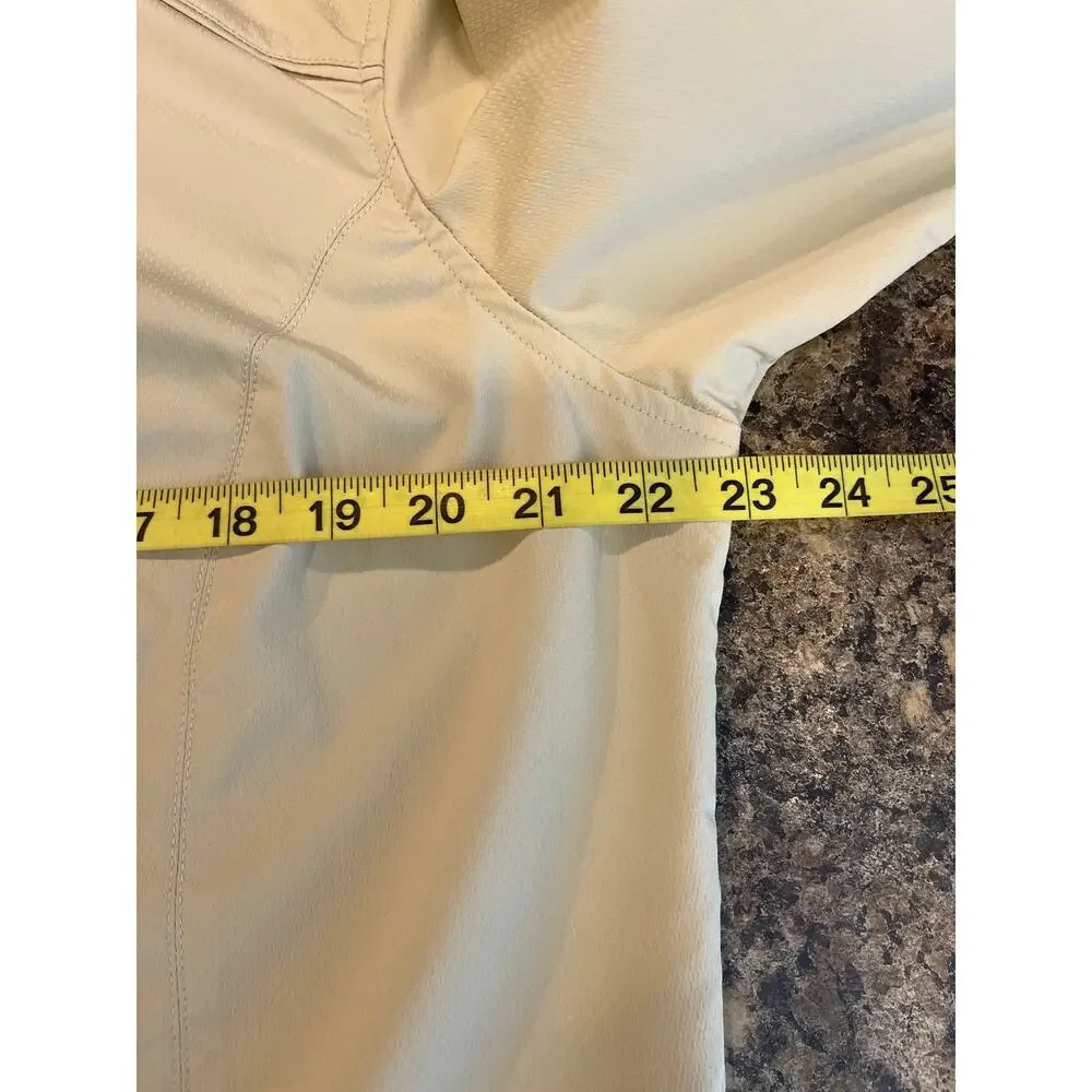 Lady Hagen XL Cream‎ Color Full Zip Jacket Golf Tennis Athleisure